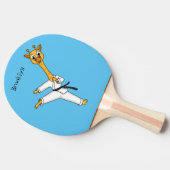 Raquette De Ping Pong Kung Fu giraffe (Côté)