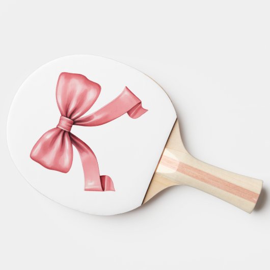 Raquette De Ping Pong La Bow rose Parfaite (Côté)