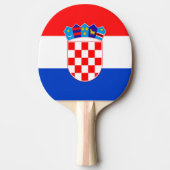 Raquette De Ping Pong La Croatie (Devant)