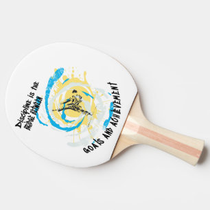 Raquette De Ping Pong La discipline est le pont entre les buts de l'art