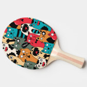 Raquette De Ping Pong La foule des chats (Côté)