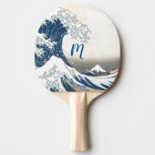 Raquette De Ping Pong La Grande Vague - L'art japonais (Devant)