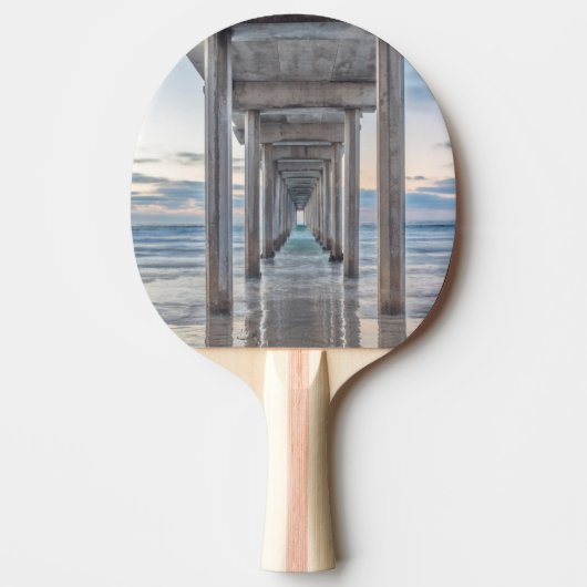 Raquette De Ping Pong La Jolla, quai Scripps (Devant)