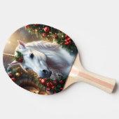 Raquette De Ping Pong « La Licorne de Noël » (Côté)