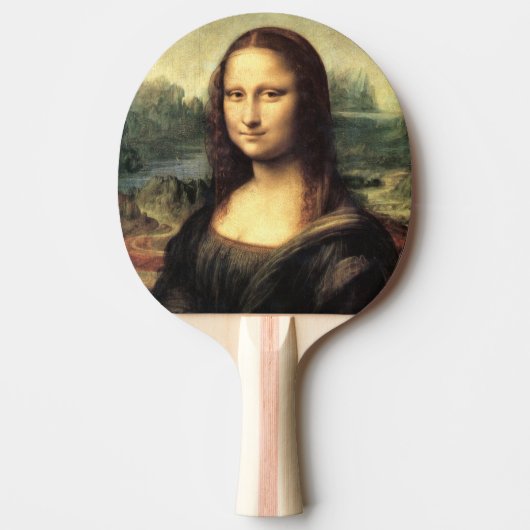 Raquette De Ping Pong La Mona Lisa Leonardo da Vinci (Devant)
