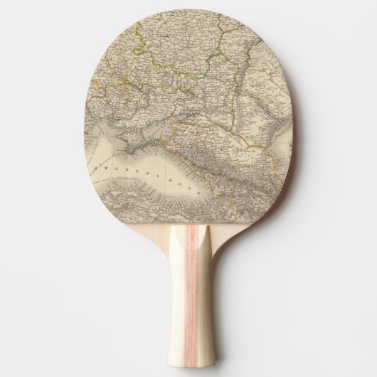 Raquette De Ping Pong La Russie et l'Europe 3 (Devant)