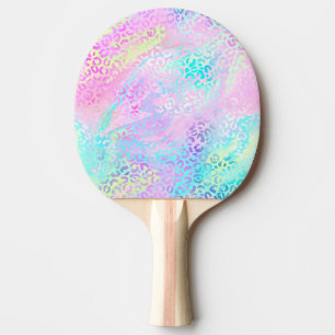 Raquette De Ping Pong La série Léopard Iridescent Design 10