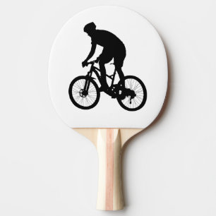 Raquette De Ping Pong La silhouette des VTT - Choisir la couleur arrièr