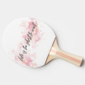 Raquette De Ping Pong La vie est trop courte pour attendre (Côté)