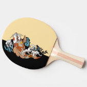 Raquette De Ping Pong La vie est une question d'équilibre. Poisson koi c (Côté)
