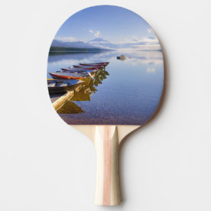 Raquette De Ping Pong Lac McDonald, Parc national de Glacier, Montana,