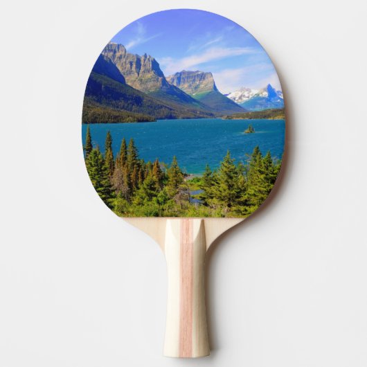 Raquette De Ping Pong Lac st. Mary, parc national de glacier, Montana (Devant)
