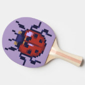 Raquette De Ping Pong Ladybug, le meilleur animateur de pixels (Côté)