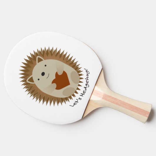 Raquette De Ping Pong Laisse Hedgehug Hegehog (Côté)
