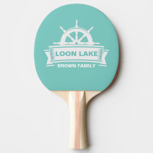 Raquette De Ping Pong Lake House Family Name Vacation