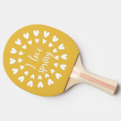 Raquette De Ping Pong L'Amour du Printemps, Petits Coeurs (Côté)