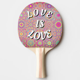 Raquette De Ping Pong L'amour est l'amour Fierté