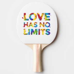 Raquette De Ping Pong L'amour n'a pas de limites