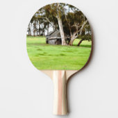 Raquette De Ping Pong L'Ancienne Cabane En Bois (Dos)