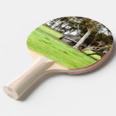 Raquette De Ping Pong L'Ancienne Cabane En Bois (Devant Angle)