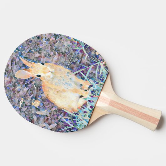 Raquette De Ping Pong Lapin (Côté)