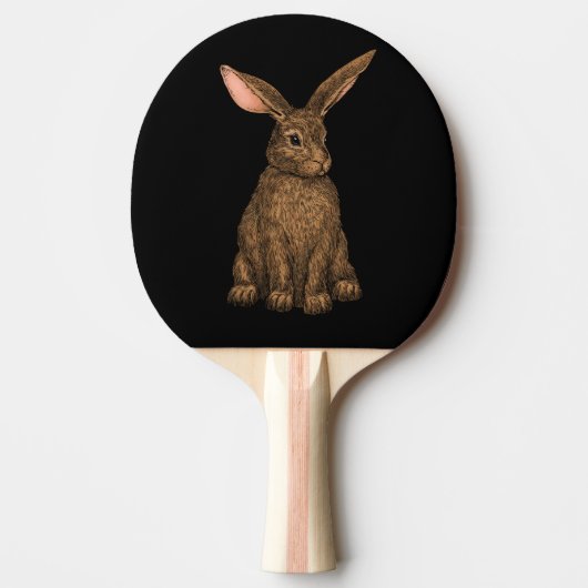 Raquette De Ping Pong Lapin 3 (Devant)