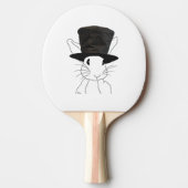 Raquette De Ping Pong Lapin Blanc (Devant)