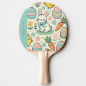 Raquette De Ping Pong Lapin de Pâques (Dos)
