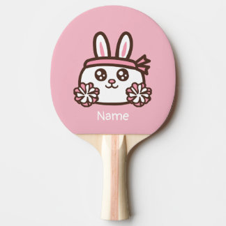 Raquette De Ping Pong Lapin mignon de dessin animé