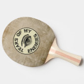 RAQUETTE DE PING PONG LARMES DE MES ENNEMIS (Côté)