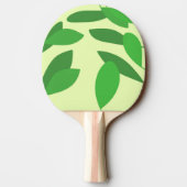 Raquette De Ping Pong L'art abstrait feuille (Dos)