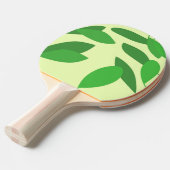 Raquette De Ping Pong L'art abstrait feuille (Devant Angle)