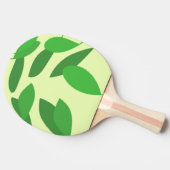 Raquette De Ping Pong L'art abstrait feuille (Côté)
