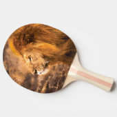 Raquette De Ping Pong L'art du Roi d'Or (Côté)