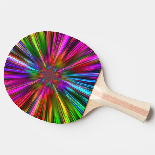 Raquette De Ping Pong Laser spectral vibrant (Côté)