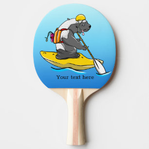 Raquette De Ping Pong Le canoë-kayak de Honey Badger
