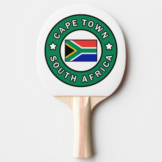 Raquette De Ping Pong Le Cap Afrique du Sud (Devant)