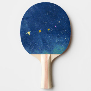 Raquette De Ping Pong Le ciel étoilé