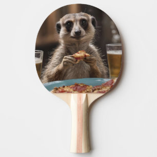 Raquette De Ping Pong Le Déjeuner De Meerkat Sneaky,