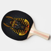 Raquette De Ping Pong Le dieu égyptien Anubis Ping Pong Paddle (Côté)
