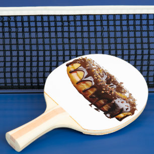Raquette De Ping Pong Le donut décadent de SlipperyJoe's recouvert d'une
