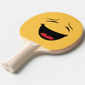Raquette De Ping Pong Le double drôle a dégrossi chauve-souris triste (Devant Angle)
