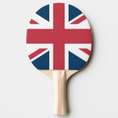 Raquette De Ping Pong Le drapeau britannique Union Jack (Dos)