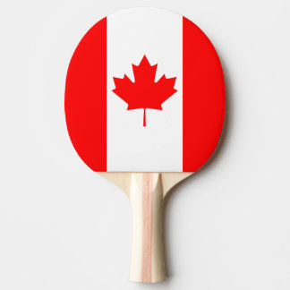 Raquette De Ping Pong Le drapeau canadien, Canada