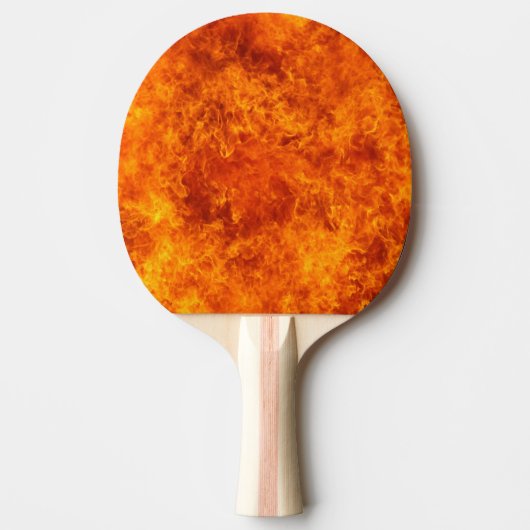 Raquette De Ping Pong Le feu flamboyant chaud (Devant)