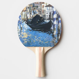 Raquette De Ping Pong Le grand canal de Venise Edouard Manet