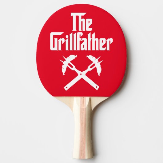 Raquette De Ping Pong Le Grillfather Aux Chiens Chauds (Devant)
