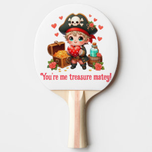 Raquette De Ping Pong Le magnifique pirate de la Saint Valentin