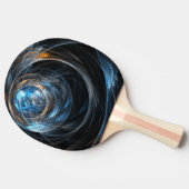 Raquette De Ping Pong Le monde de l'art Abstrait (Côté)