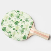 Raquette De Ping Pong Le Motif Green Palm Tree (Côté)